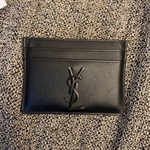 This is a YSL card holder